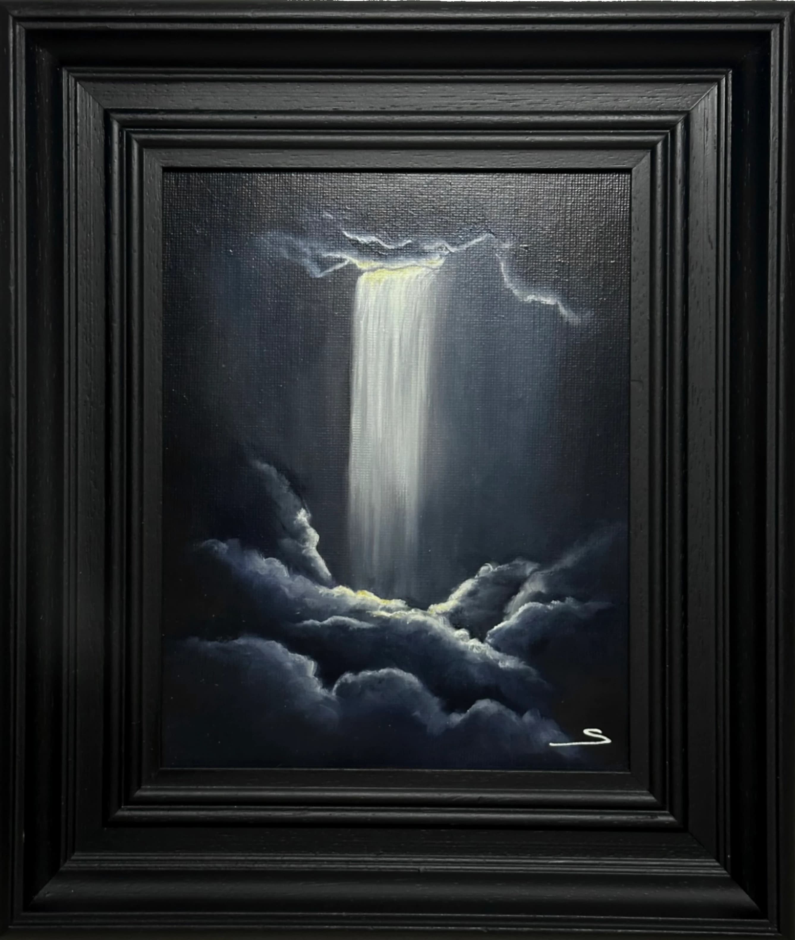 Cascade dans l'Orage